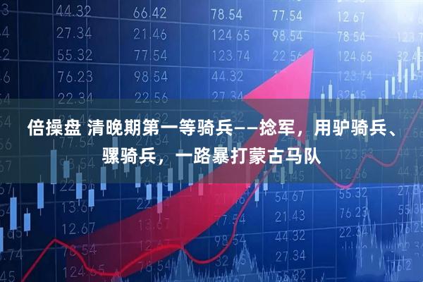 倍操盘 清晚期第一等骑兵——捻军，用驴骑兵、骡骑兵，一路暴打蒙古马队