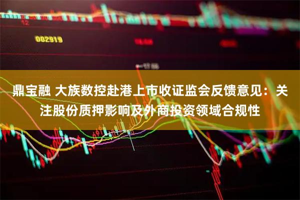 鼎宝融 大族数控赴港上市收证监会反馈意见：关注股份质押影响及外商投资领域合规性