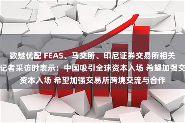 数魅优配 FEAS、马交所、印尼证券交易所相关负责人接受证券时报记者采访时表示：中国吸引全球资本入场 希望加强交易所跨境交流与合作