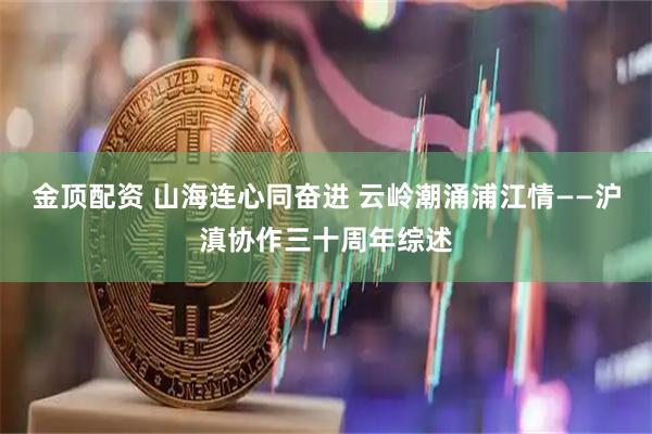 金顶配资 山海连心同奋进 云岭潮涌浦江情——沪滇协作三十周年综述